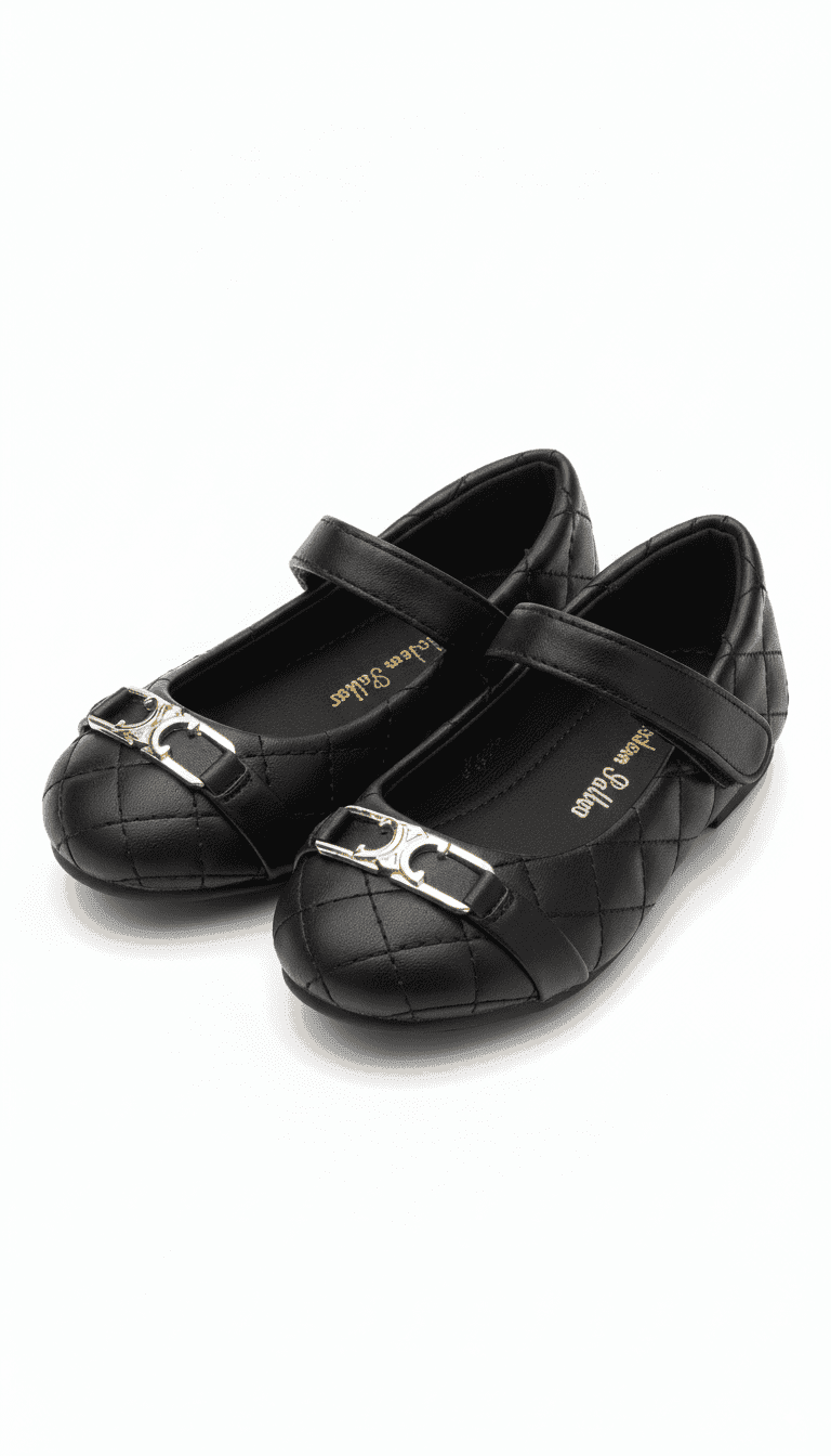 Black Sandals for Kids
