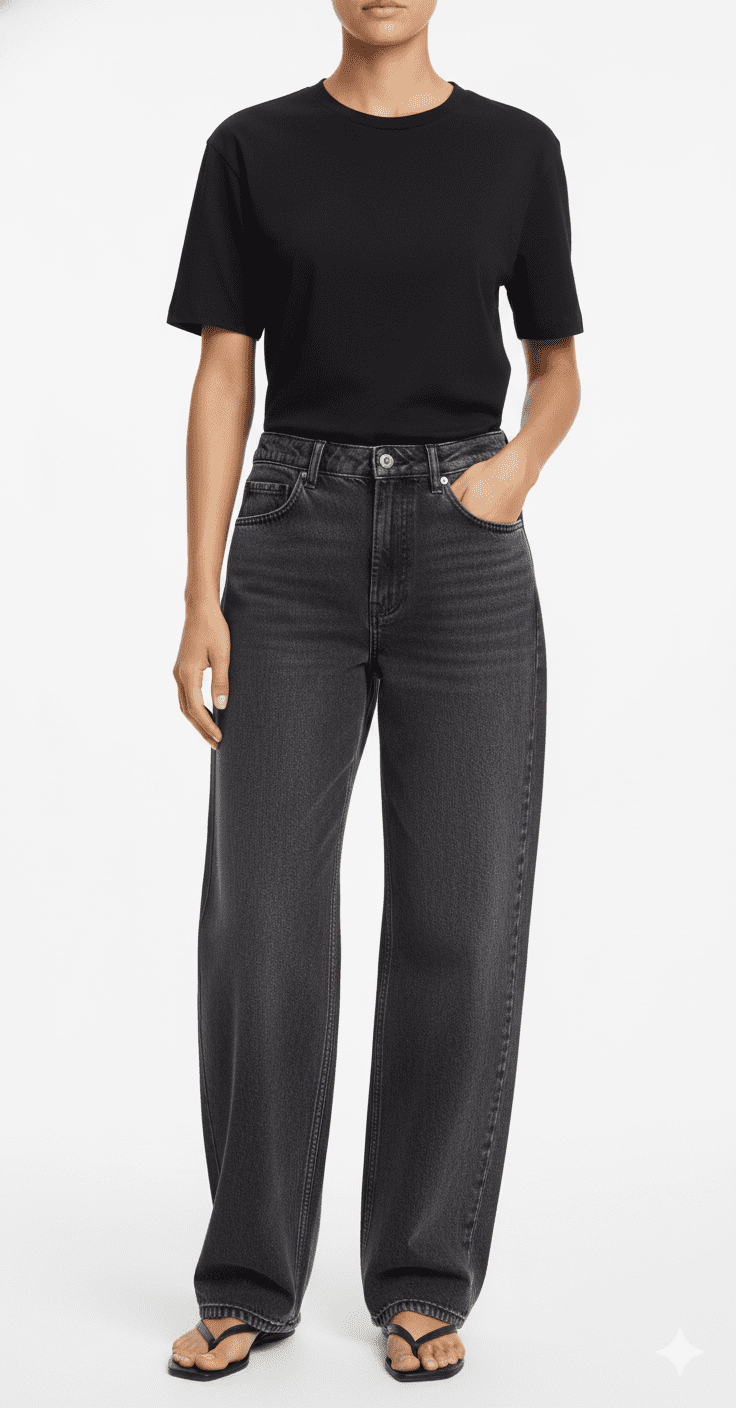 Charcoal Grey Everyday Jeans